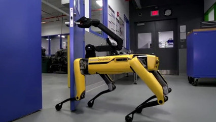 波士顿最新研发出智能机器人,还会找同伴帮忙,好想要一个
